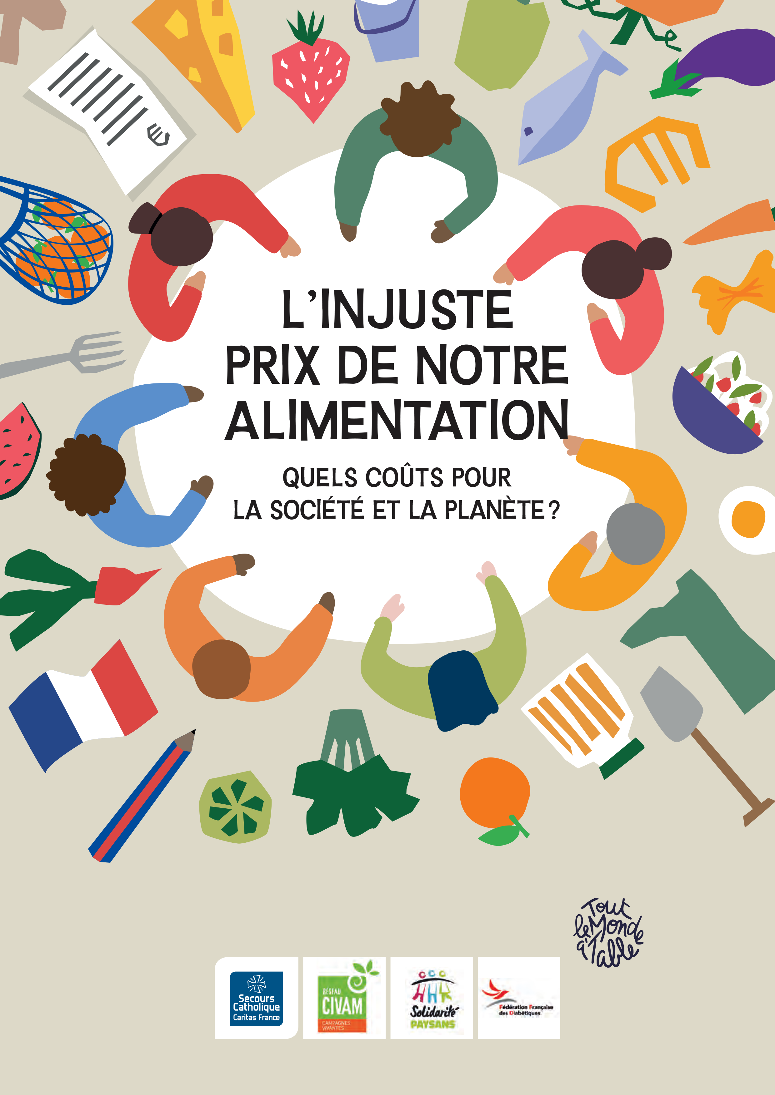 couverture rapport L'injuste prix de notre alimentation